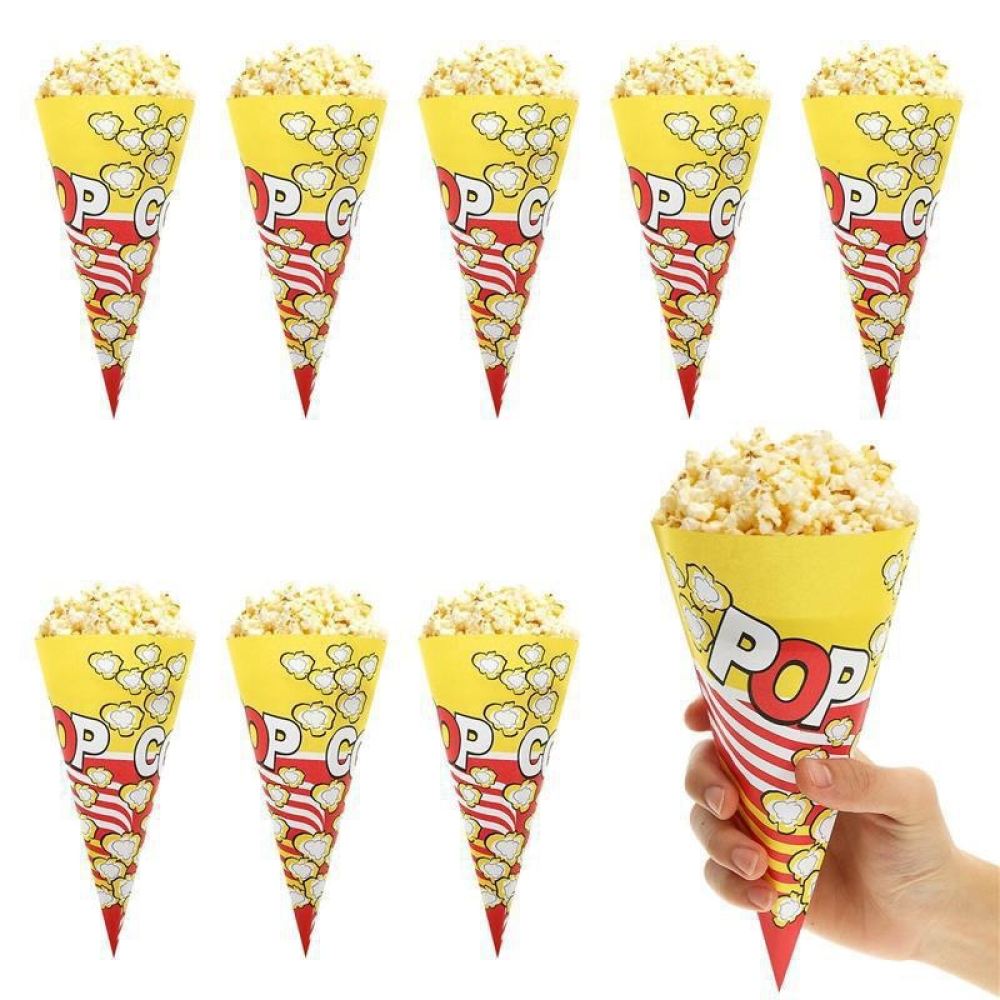Wedding Supply In Bulk - Support conique en papier pour pop-corn,
