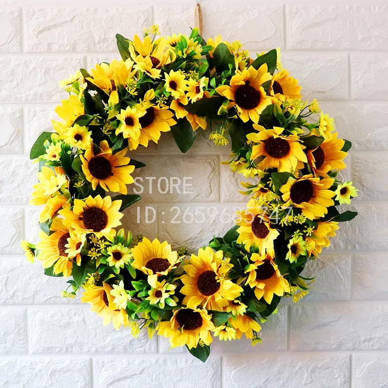Wedding Decor Supply Store - Guirlande de tournesols artificiels pour décoration