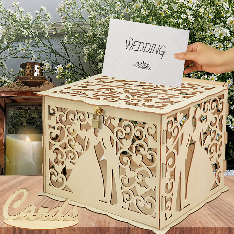 Wedding Supply Rentals - Boîtes à cartes cadeaux de mariage