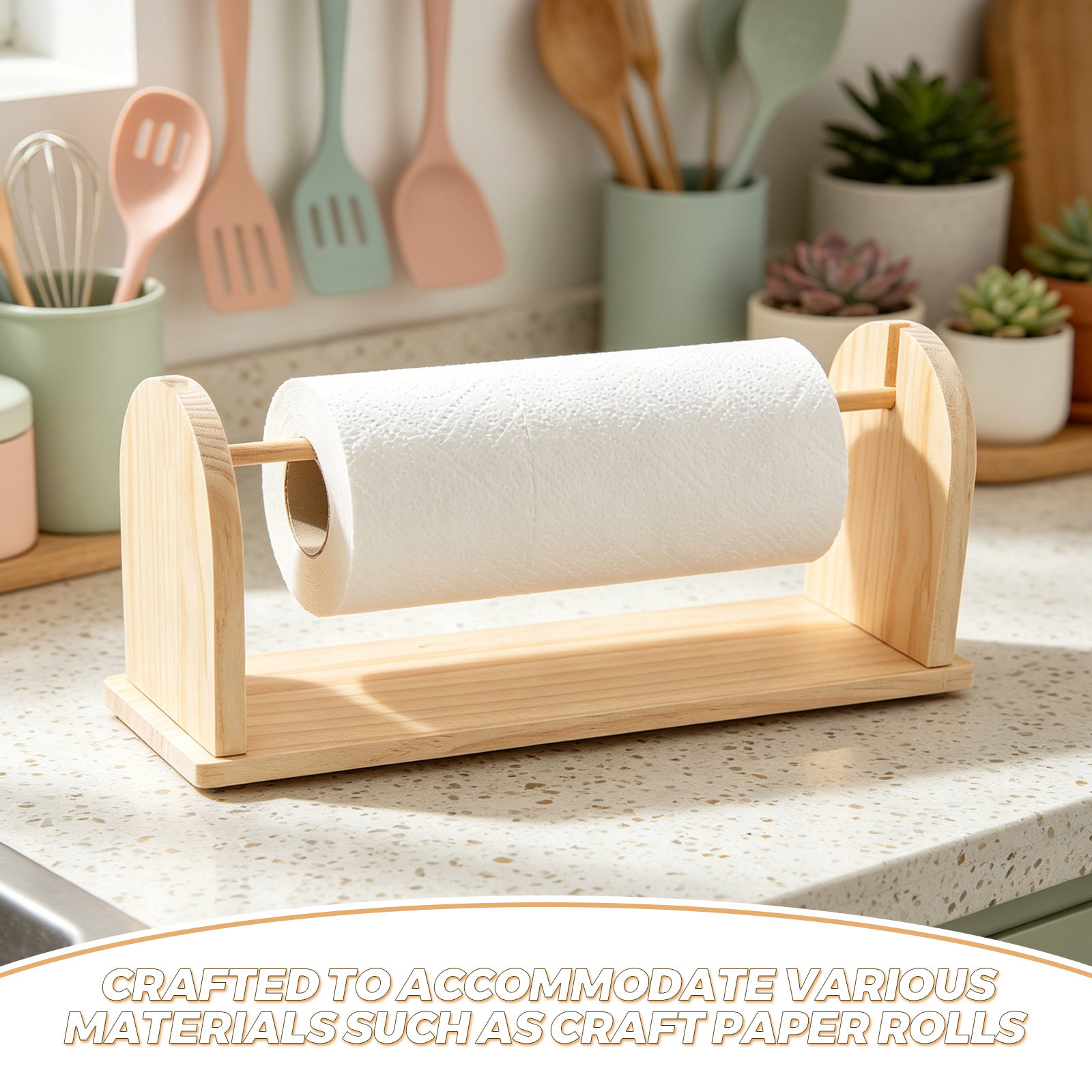Porte-rouleau de papier en boi - Papercraft Supply Ribbon avis et prix