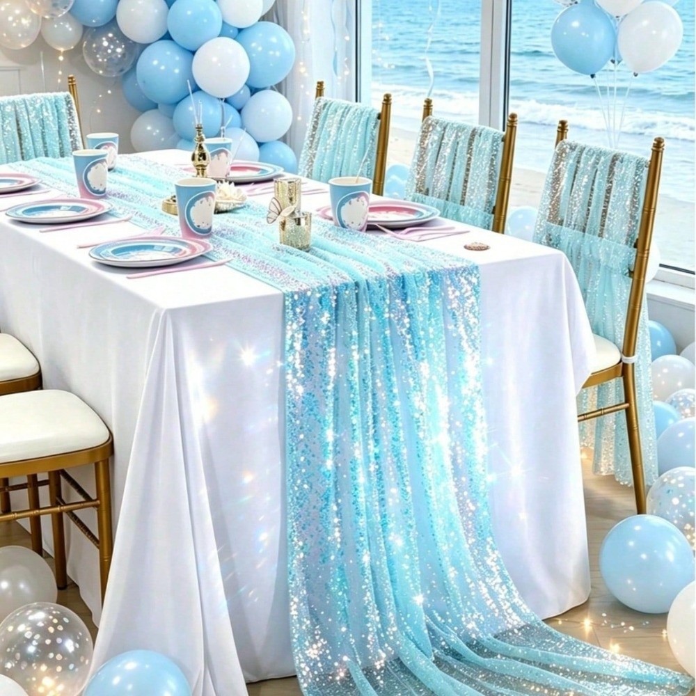 Chemin de table décoratif à pa - Table Runner Sequin avis et prix