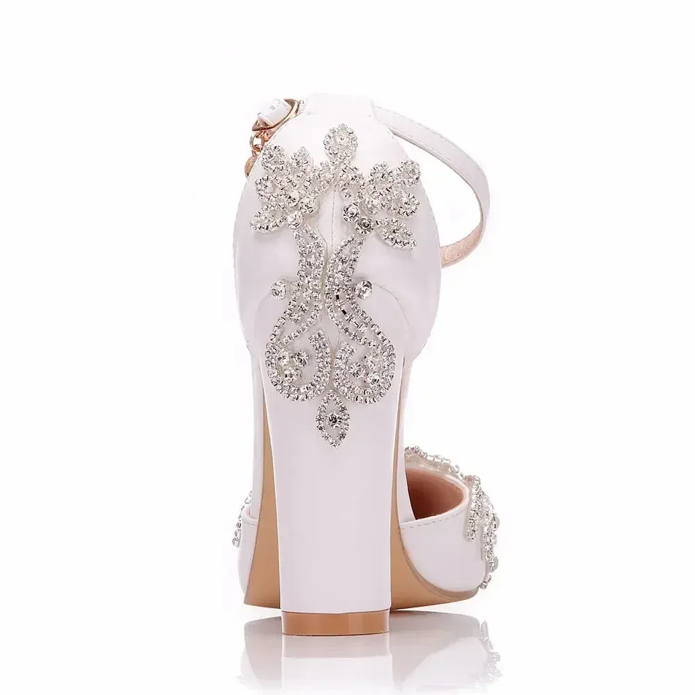 Chaussures à talon épais et bo - Wedding Fx avis et prix