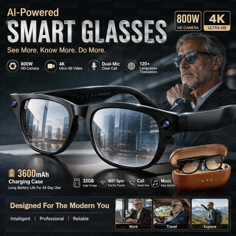 Lunettes Intelligentes Étanche - Wedding Power Supply avis et prix